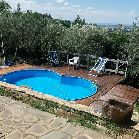 Villetta Panoramica Tra Gli Olivi Sterpeto